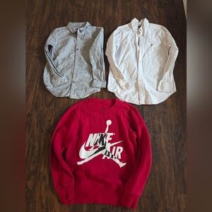Boys Long Sleeve Shirt Lot Size 8